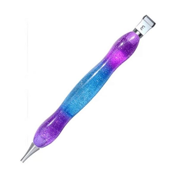 Diamond Painting Stift - Farbenspiel - Lila/Blau