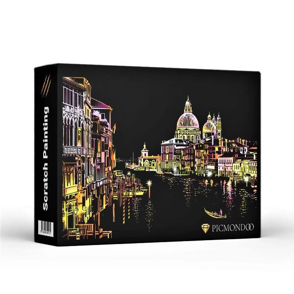 Scratch Painting Set von Venedig in Italien