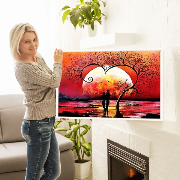 Diamond Painting Bild Baum der Liebe 