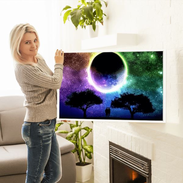 Diamond Painting Strass Special Bild XL Mondfinsternis