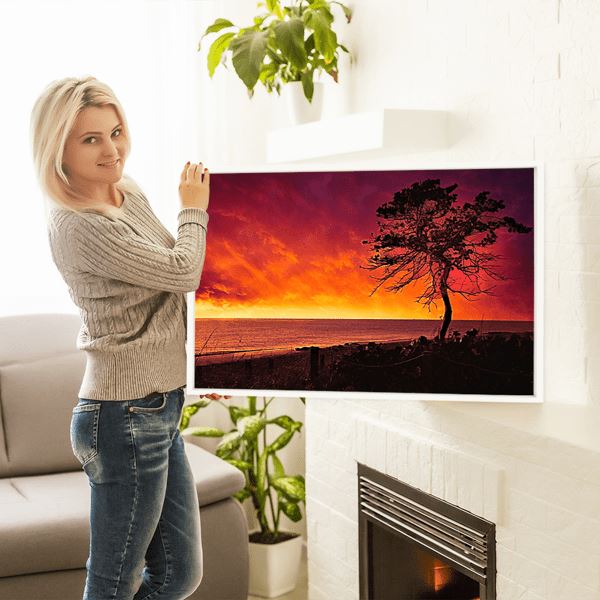 Diamond Painting Strass Special Bild XL Roter Sonnenuntergang