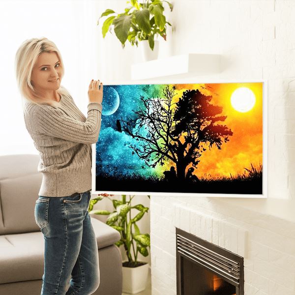 Diamond Painting Bild Baum der Zeit