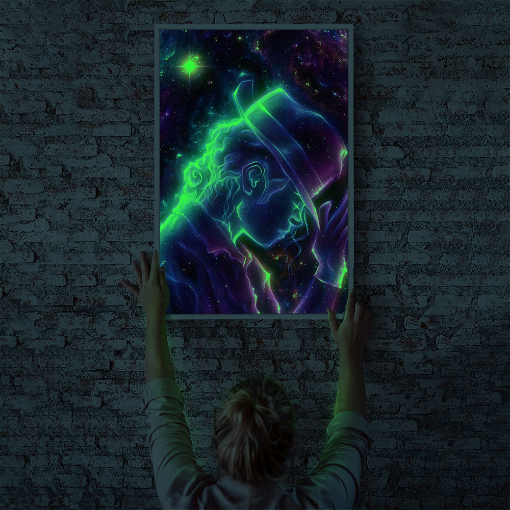 Diamond Painting Leuchtbild Special - Michael in Universe