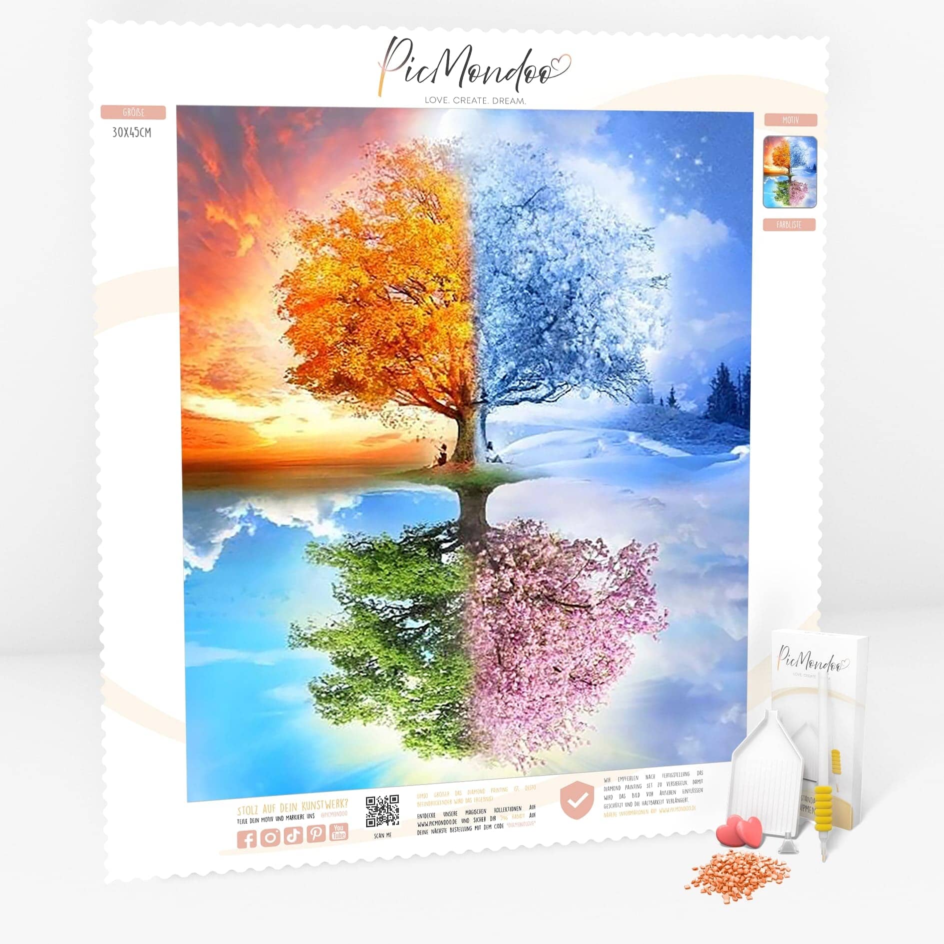 Diamond Painting Strass Special - Tree of Life MINI