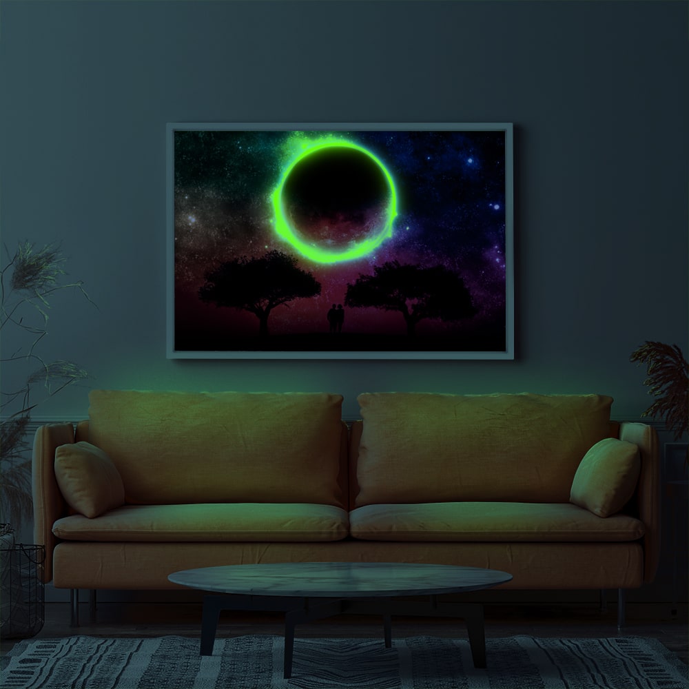 Diamond Painting Leuchtbild Special Wandbild Magic Night