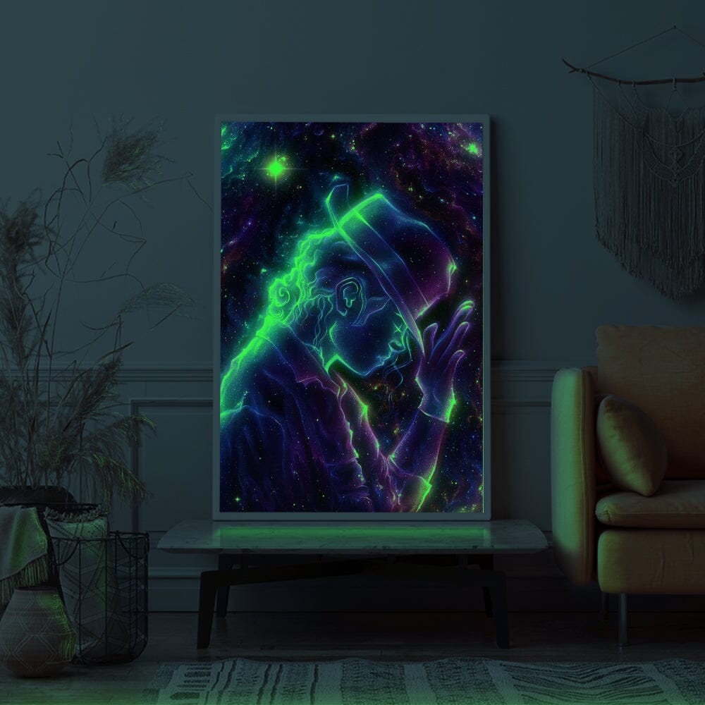 Diamond Painting Leuchtbild Special - Michael in Universe