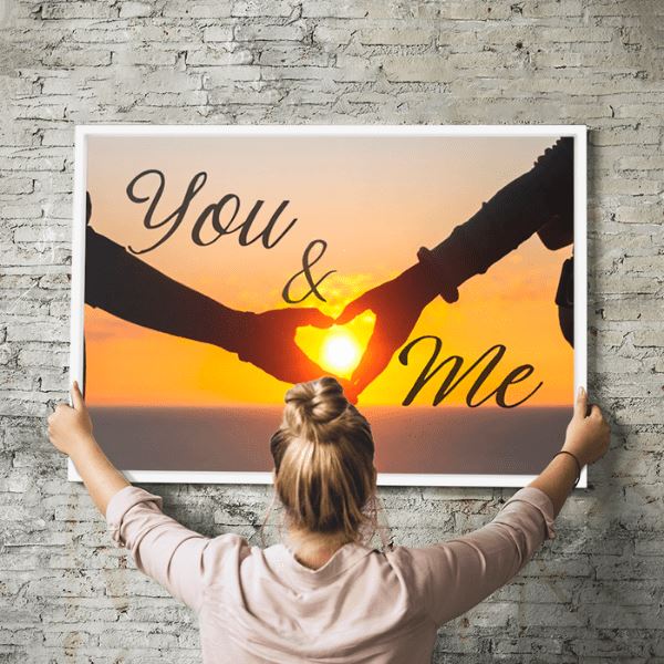 Diamond Painting Wandbild You & Me